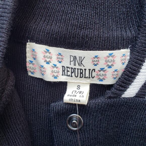 Pink Republic Varsity Letterman Sweater - Picture 4 of 5